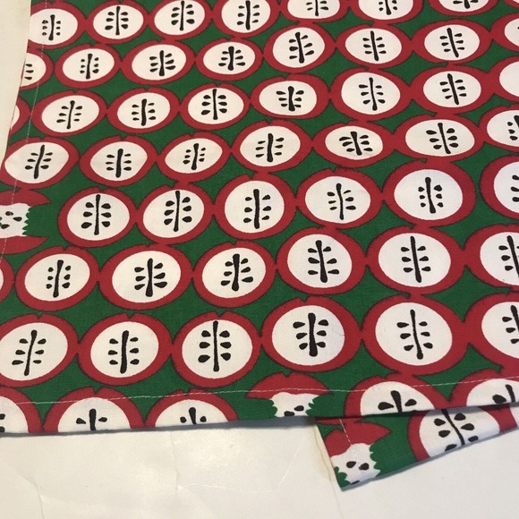 Ikea Table Runner Apple 100 By 16 Inch Red Green 3956 - Picture 3 of 6
